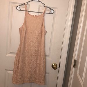 Light Pink Lace Dress